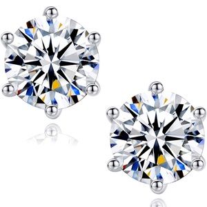 Impalsory 1ct Moissanite Earrings
